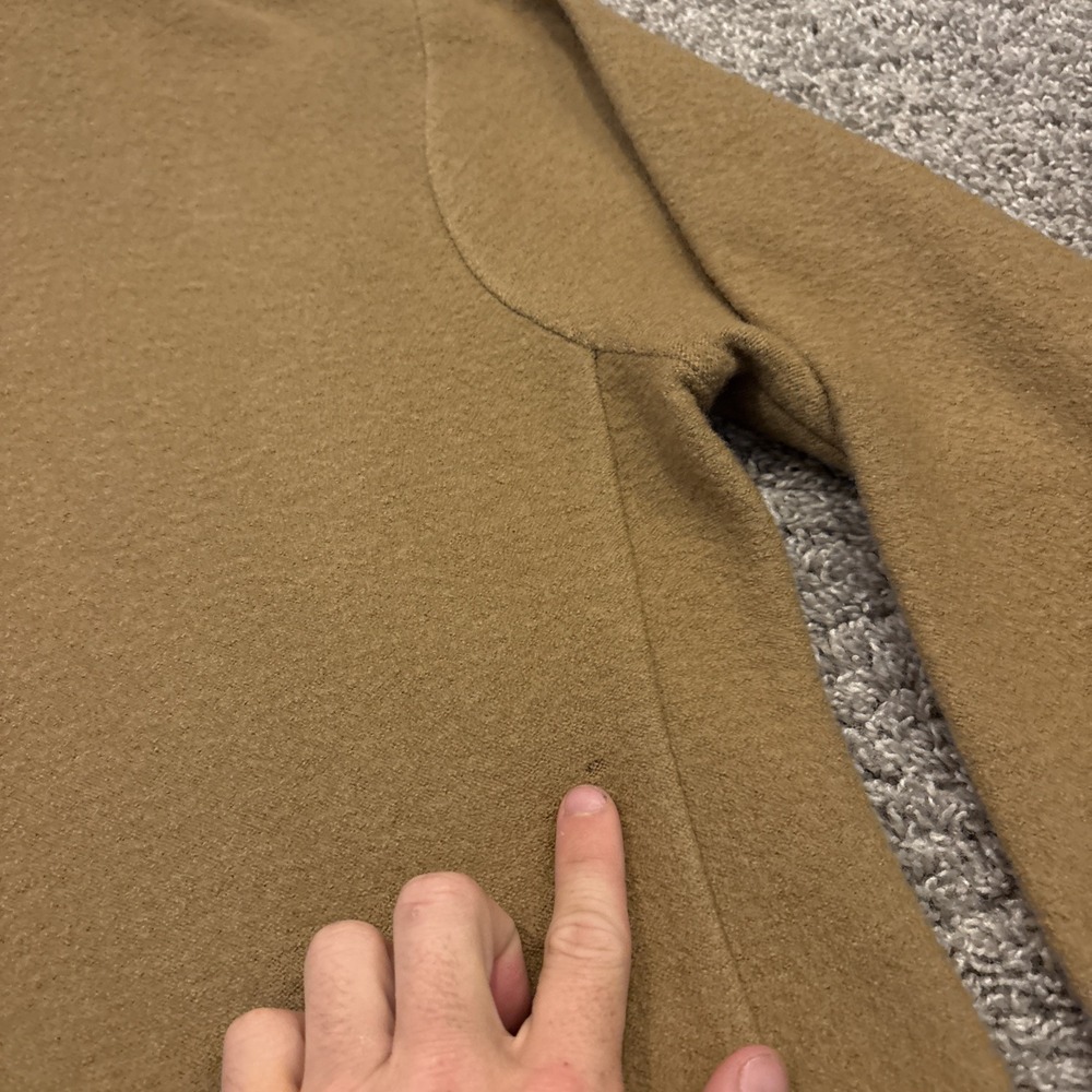 DIY Vintage Pendleton 100% Virgin Wool Women's Size XL Jacket Tan Classic Blazer - Picture 7 of 9